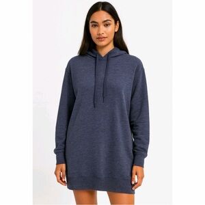 NWT Revolve 524 America Hoodie Sweatshirt Dress Ink Blue size xs oversized